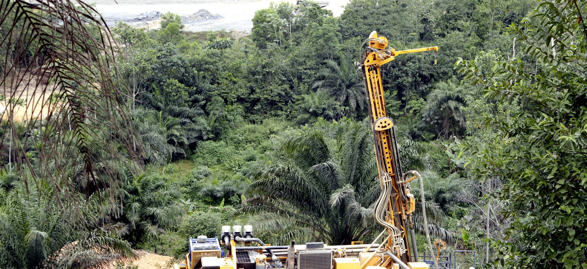 Geodrill rig operating in the field