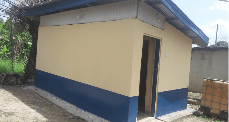 Geodrill Donates Toilet Facility To Anwiankwata Police Station