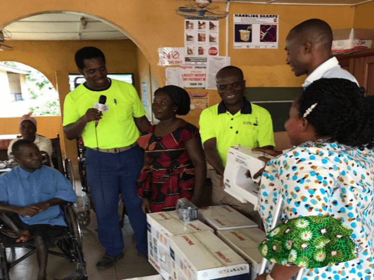 Geodrill Donates Apprenticeship Materials To Disabled