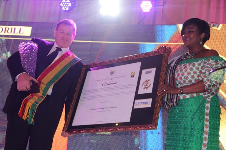 Geodrill takes top honours for the Mining Sector at Ghana Business Awards